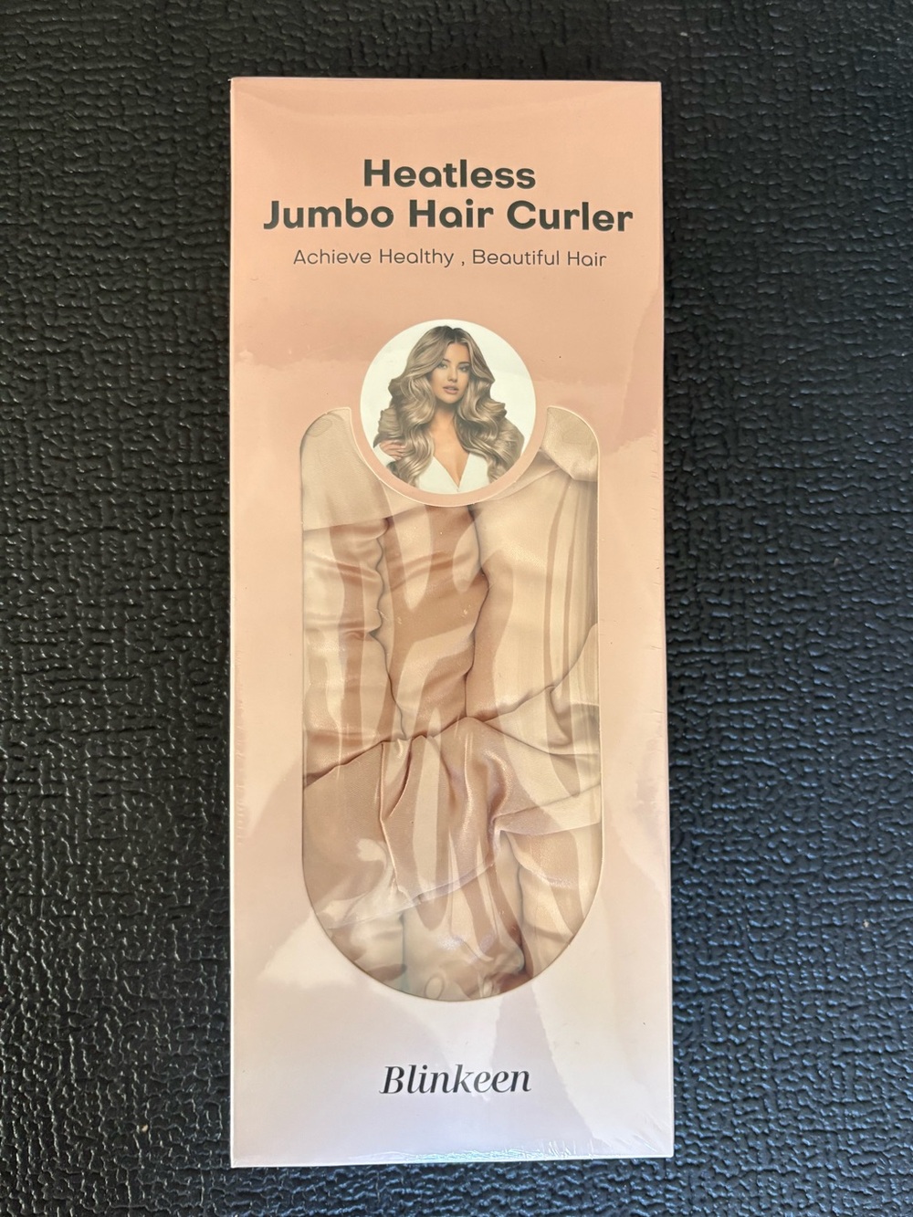 Blinkeen Heatless Hair Curler Set, Satin Overnight Curling Rod, New Unopened